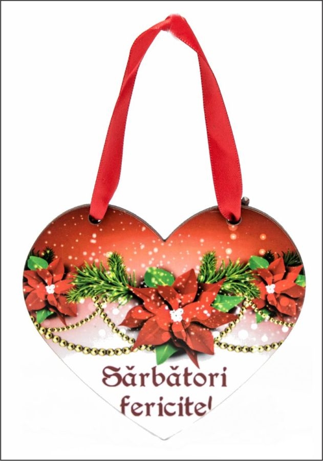 Placheta sentimentala - Sarbatori Fericite!, Model 11