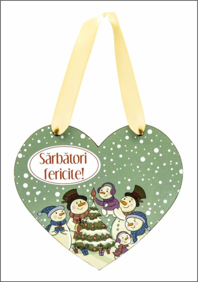 Placheta sentimentala - Sarbatori Fericite!, Model 14 Placheta sentimentala - Sarbatori Fericite!, Model 14