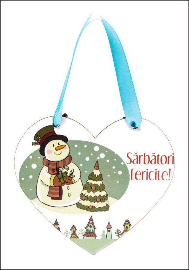 Placheta sentimentala - Sarbatori Fericite!, Model 15 Placheta sentimentala - Sarbatori Fericite!, Model 15