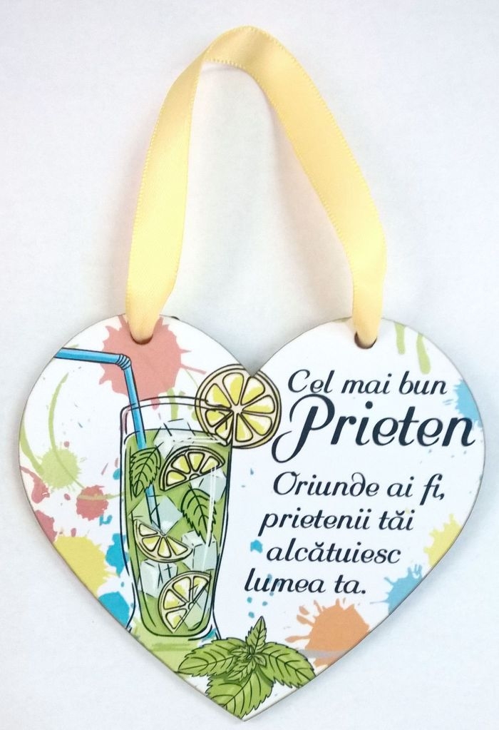 Placheta sentimentala - Cel mai bun Prieten Placheta sentimentala - Cel mai bun Prieten