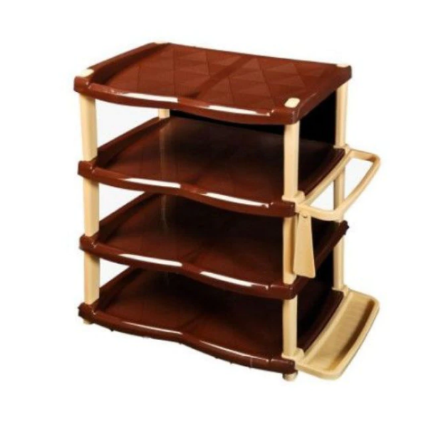 Raft pantofi cu 4 etaje, maro Raft pantofi cu 4 etaje, maro