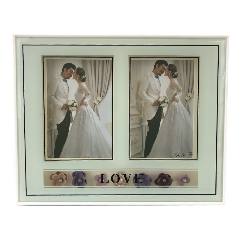 Rama dubla cu led - Love Rama dubla cu led - Love