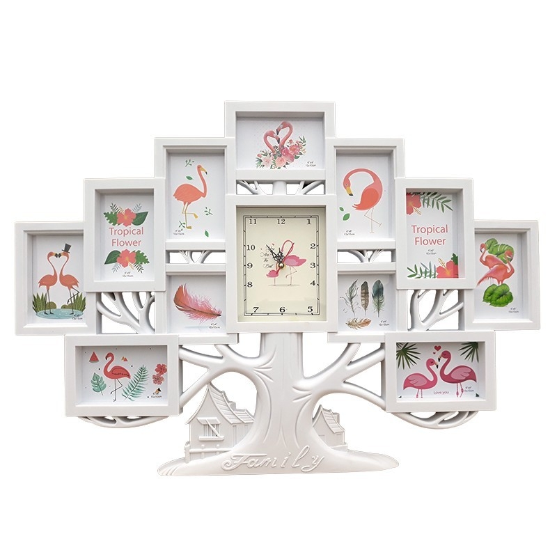 Rama foto colaj - 11 fotografii - Alb Rama foto colaj - 11 fotografii - Alb