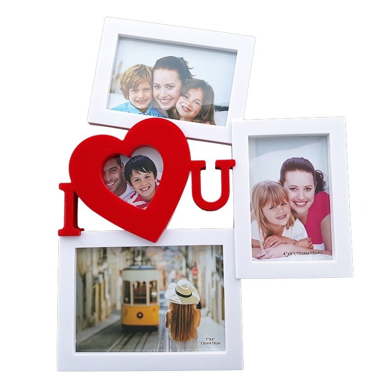 Rama foto colaj 3 poze - I love you Rama foto colaj 3 poze - I love you