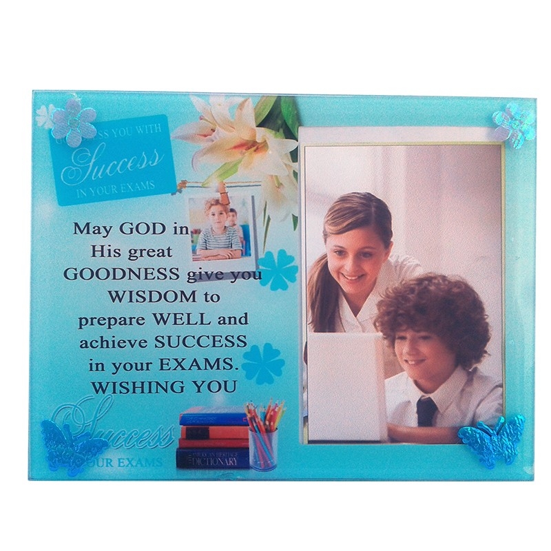 Rama foto sticla - May God in  His great Goodness give you Wisdom (22x17 cm) Rama foto sticla - May God in  His great Goodness give you Wisdom (22x17 cm)