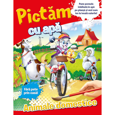 Pictam cu apa - Animale domestice Pictam cu apa - Animale domestice