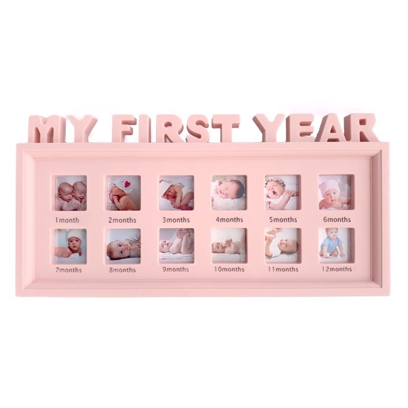 Rama foto, roz - 12 fotografii - My first year Rama foto, roz - 12 fotografii - My first year