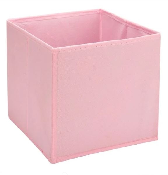 Cutie depozitare, roz (20x20x20cm) Cutie depozitare, roz (20x20x20cm)