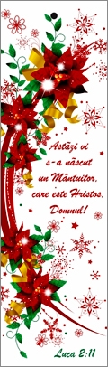 Semn de carte cu panglica roșie -  Verset: "Astăzi, în cetatea lui David, vi S-a născut un Mântuitor, care este Hristos, Domnul! " Luca 2:11 Semn de carte cu panglica roșie -  Verset: "Astăzi, în cetatea lui David, vi S-a născut un Mântuitor, care este Hristos, Domnul! " Luca 2:11