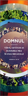 Semn de carte cu panglica portocalie - "Domnul - tăria, cetăţuia şi scăparea mea în ziua necazului" Semn de carte cu panglica portocalie - "Domnul - tăria, cetăţuia şi scăparea mea în ziua necazului"