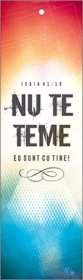 Semn de carte cu panglica portocaliu deschis - "Nu te teme. Eu sunt cu tine." Semn de carte cu panglica portocaliu deschis - "Nu te teme. Eu sunt cu tine."
