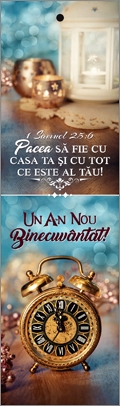 Semn de carte cu panglica albastru deschis - Verset si Mesaj: "Pacea să fie cu casa ta şi cu tot ce este al tău!" 1 Samuel 25:6  Un An Nou Binecuvântat! Semn de carte cu panglica albastru deschis - Verset si Mesaj: "Pacea să fie cu casa ta şi cu tot ce este al tău!" 1 Samuel 25:6  Un An Nou Binecuvântat!