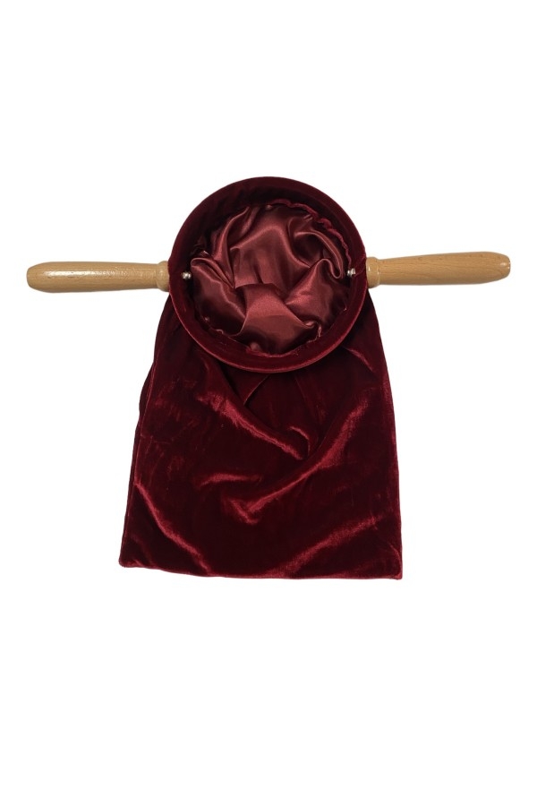 Săculeț pentru colectă - vișiniu Săculeț pentru colectă - vișiniu