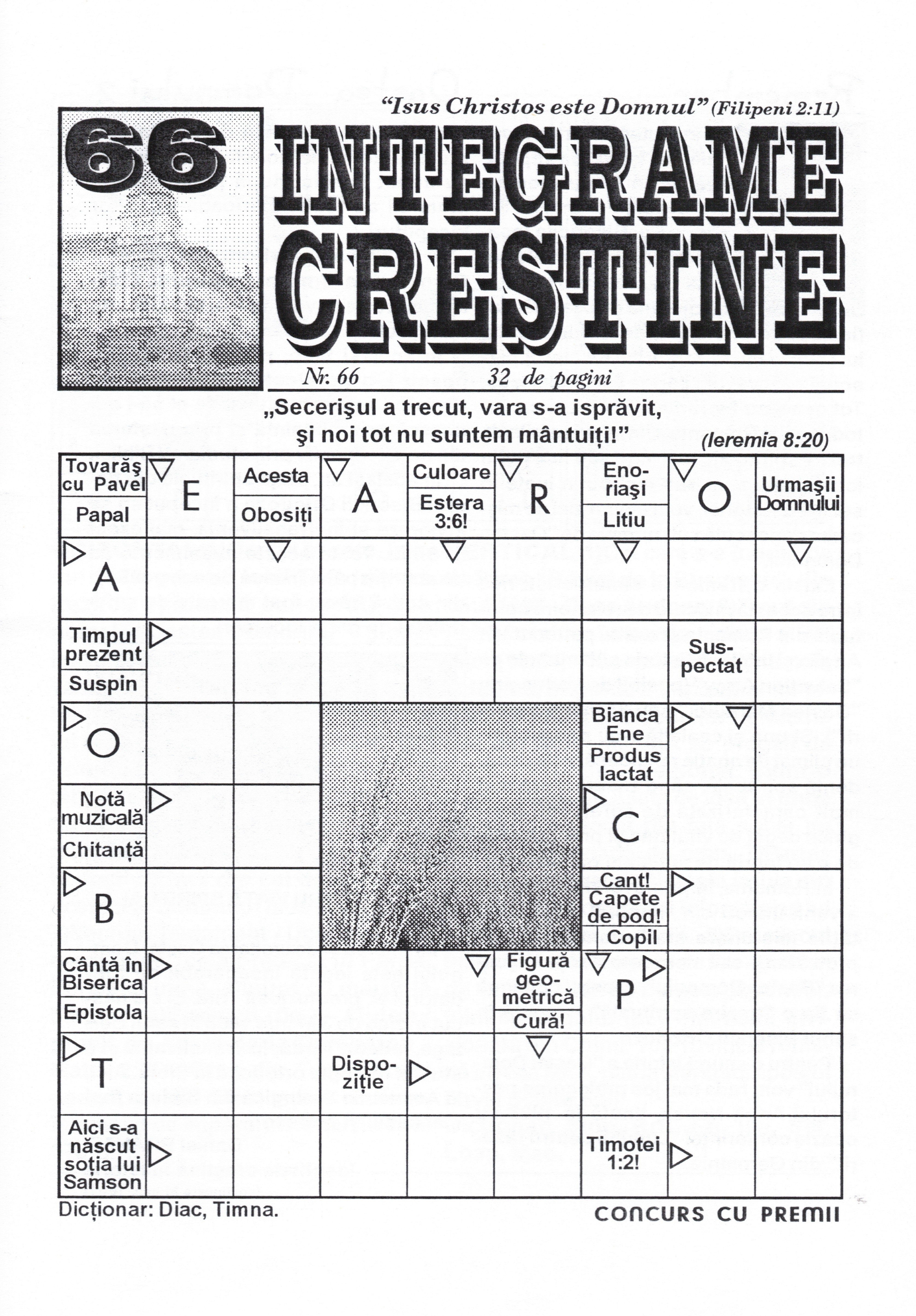 Integrame crestine - nr. 66 Integrame crestine - nr. 66