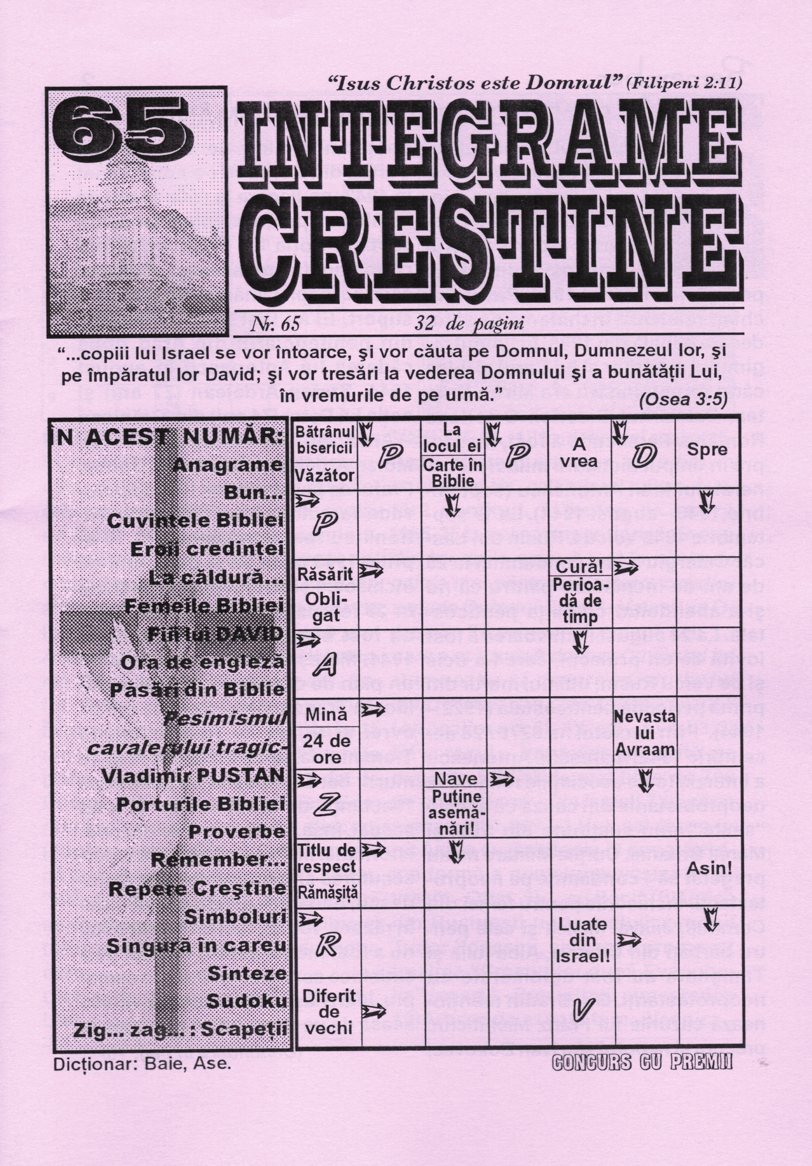 Integrame crestine - nr. 65 Integrame crestine - nr. 65