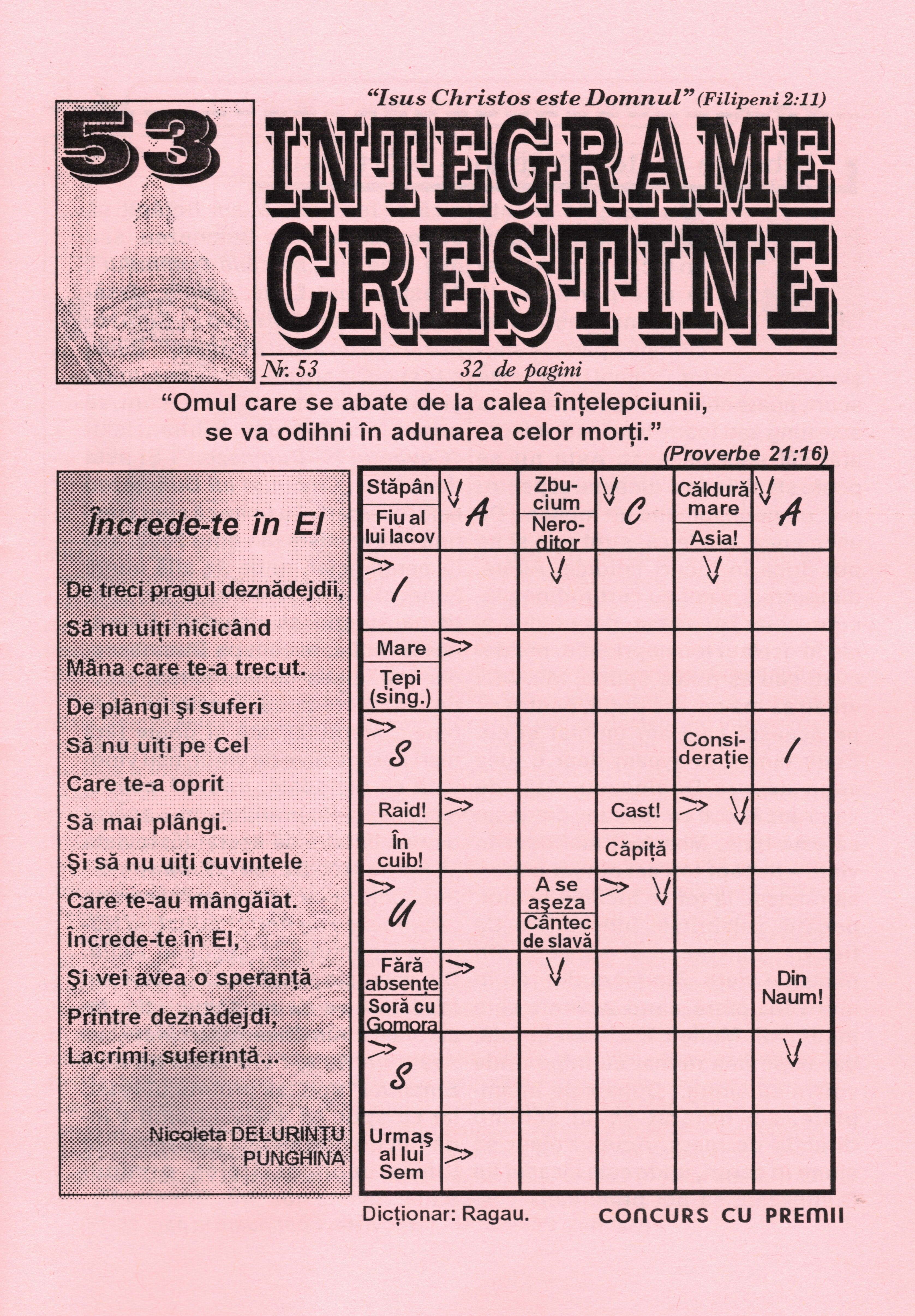 Integrame crestine - nr. 53 Integrame crestine - nr. 53