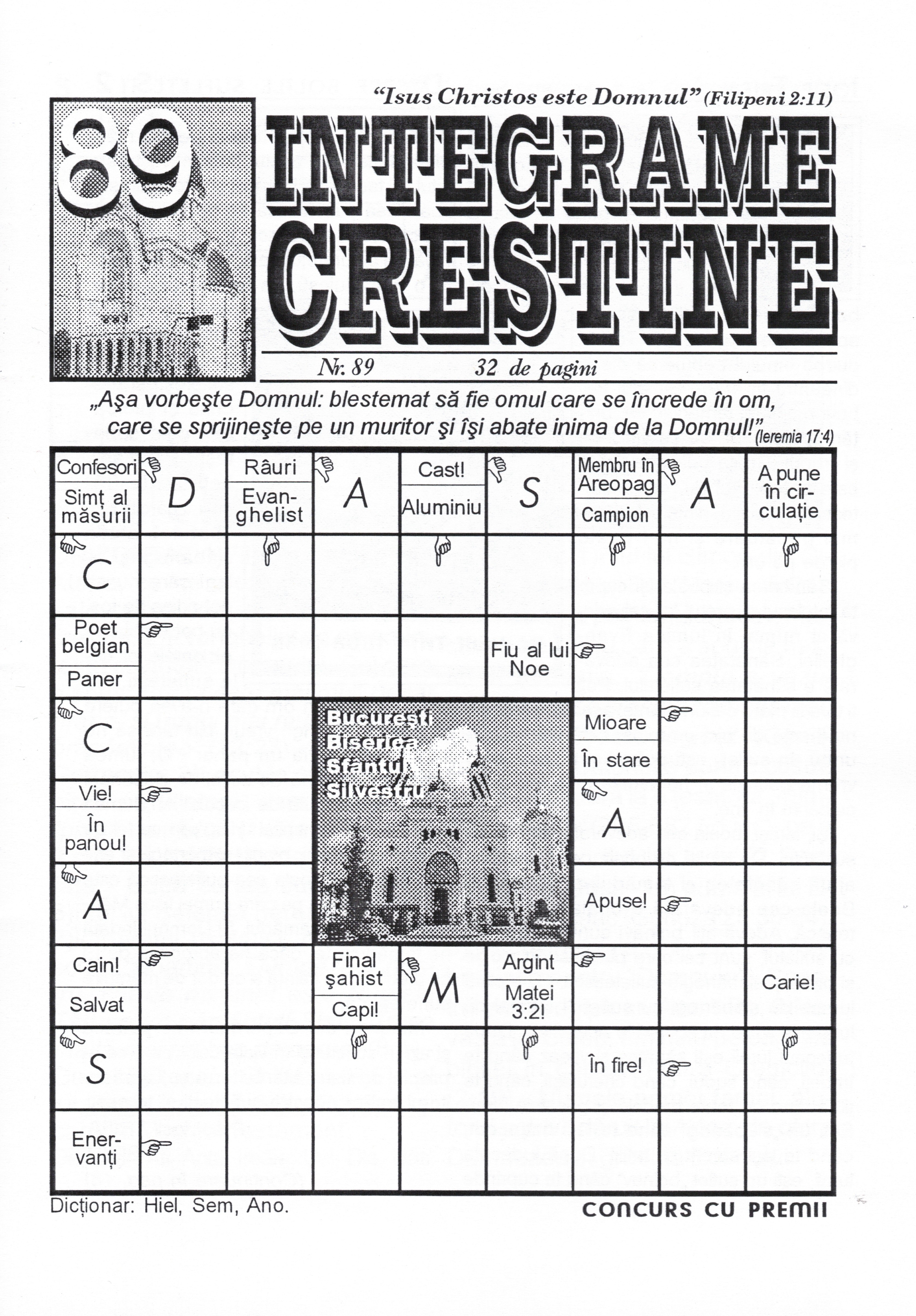 Integrame crestine - nr. 89 Integrame crestine - nr. 89
