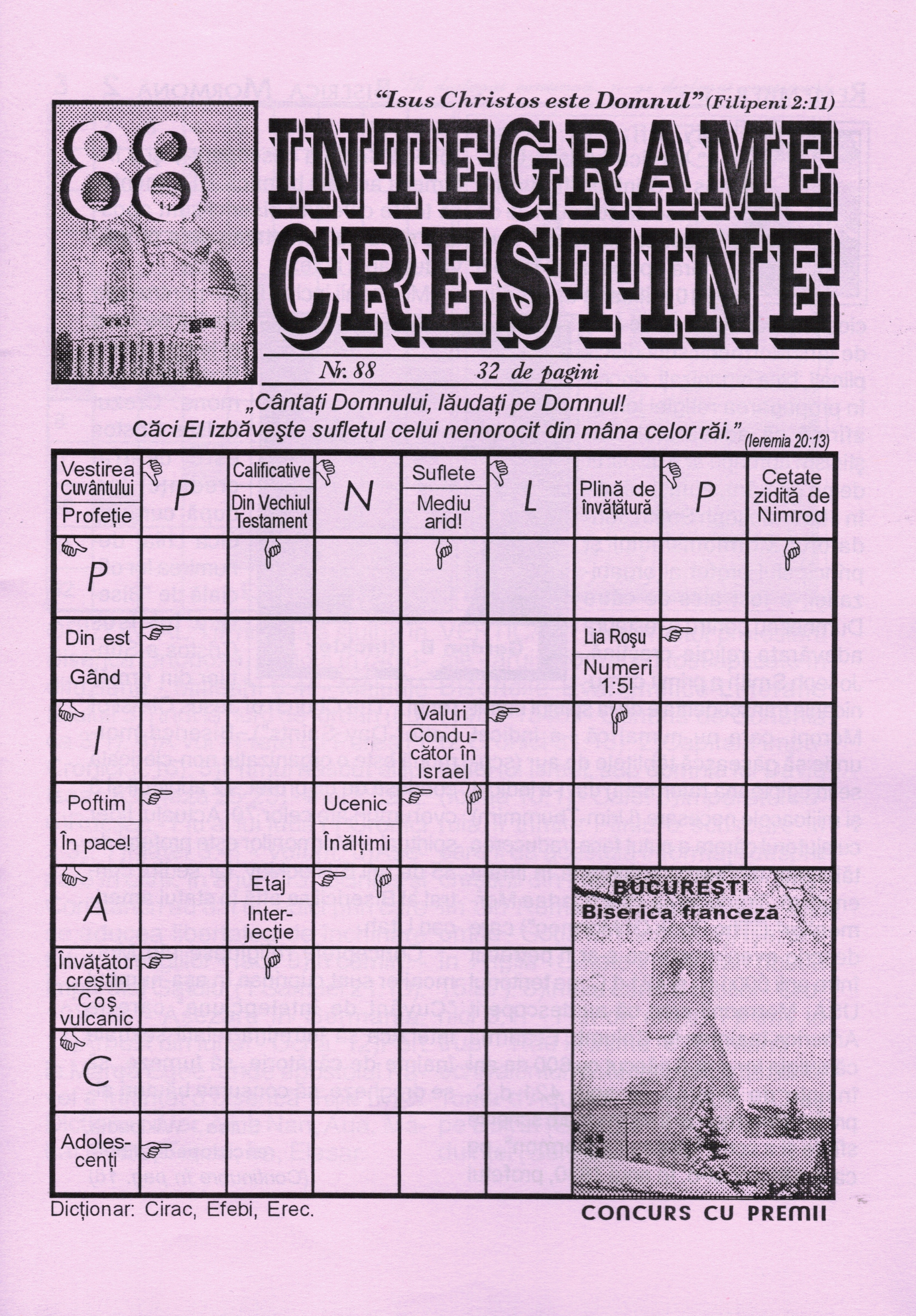 Integrame crestine - nr. 88 Integrame crestine - nr. 88