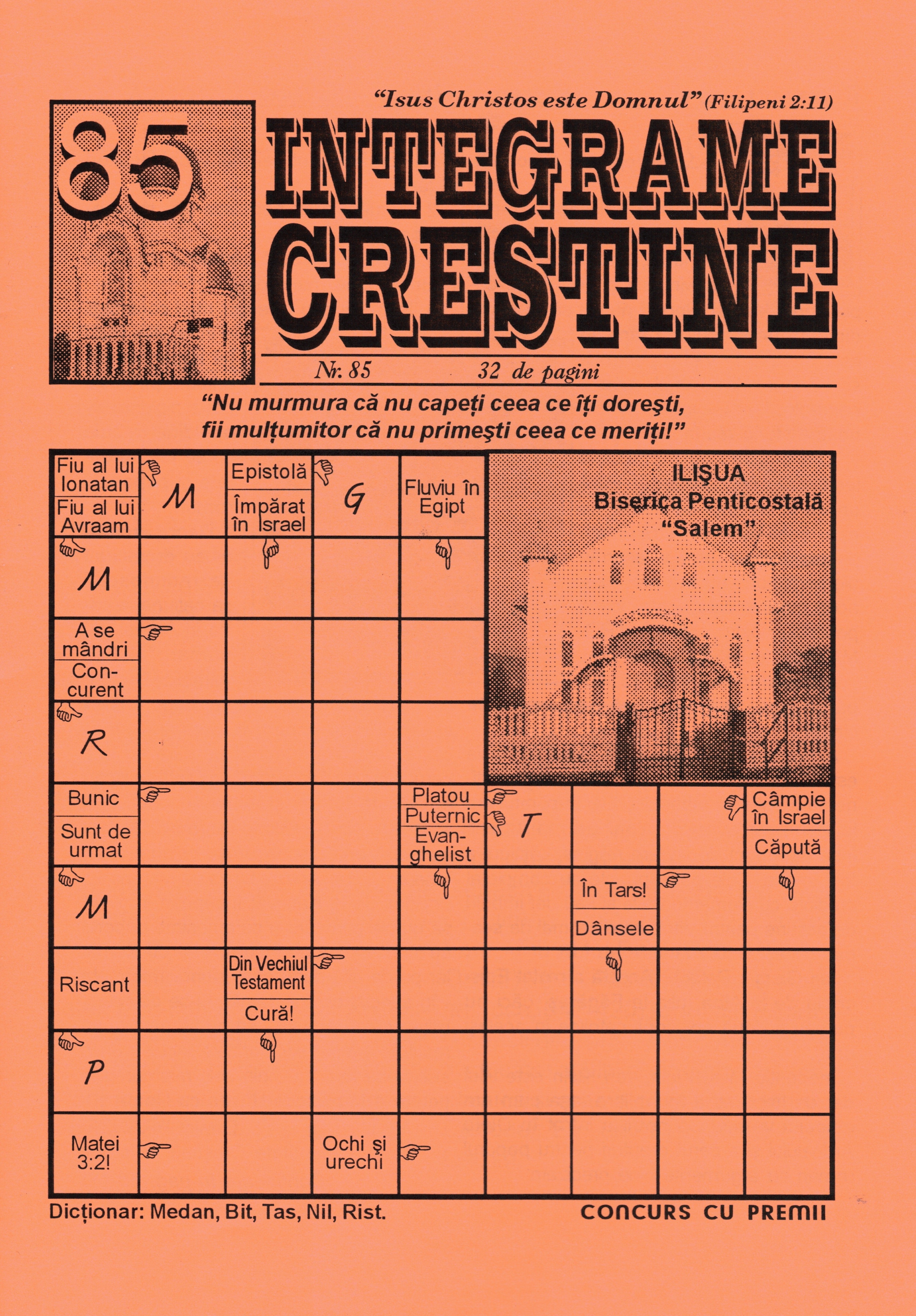 Integrame crestine - nr. 85 Integrame crestine - nr. 85