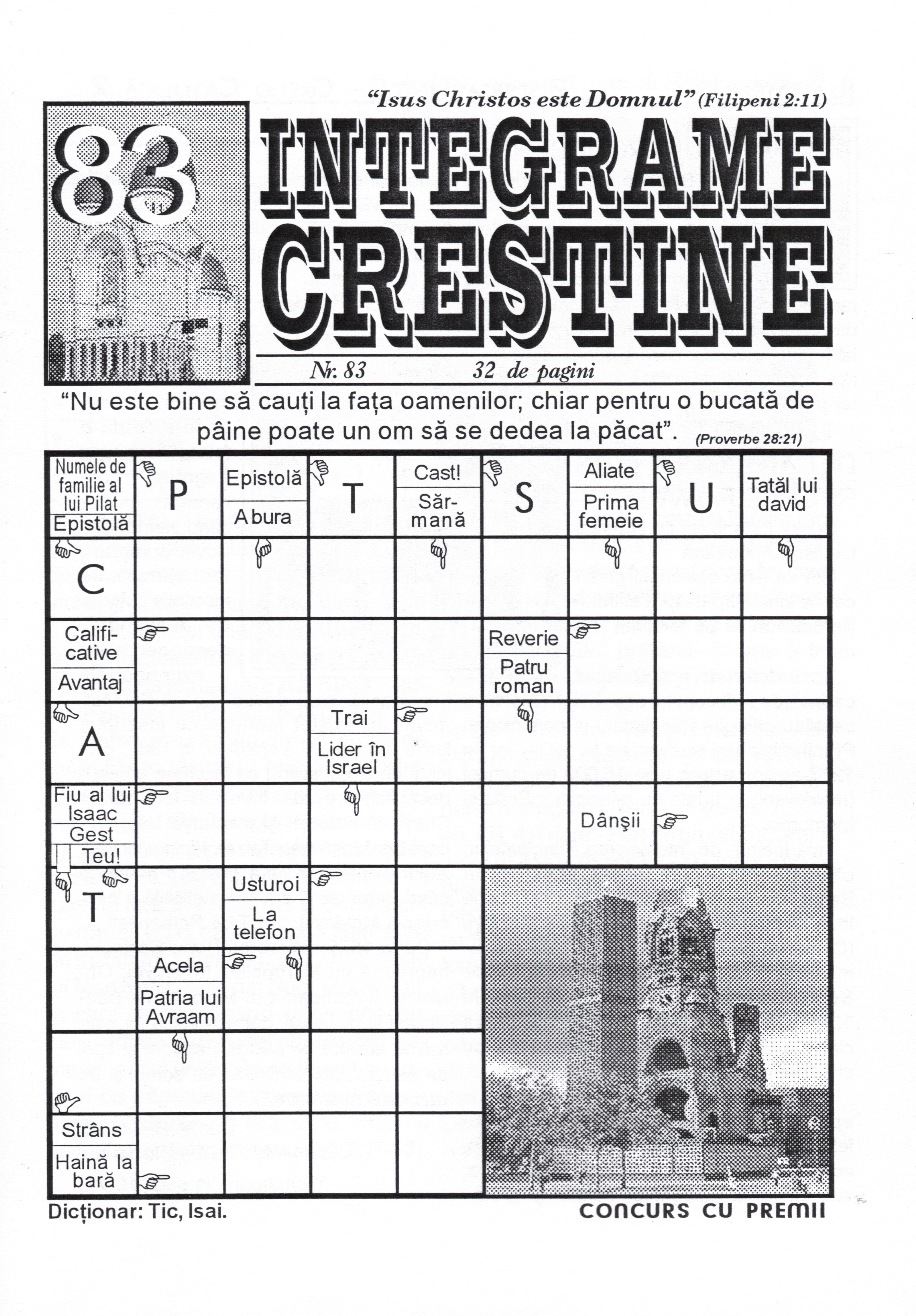 Integrame crestine - nr. 83 Integrame crestine - nr. 83