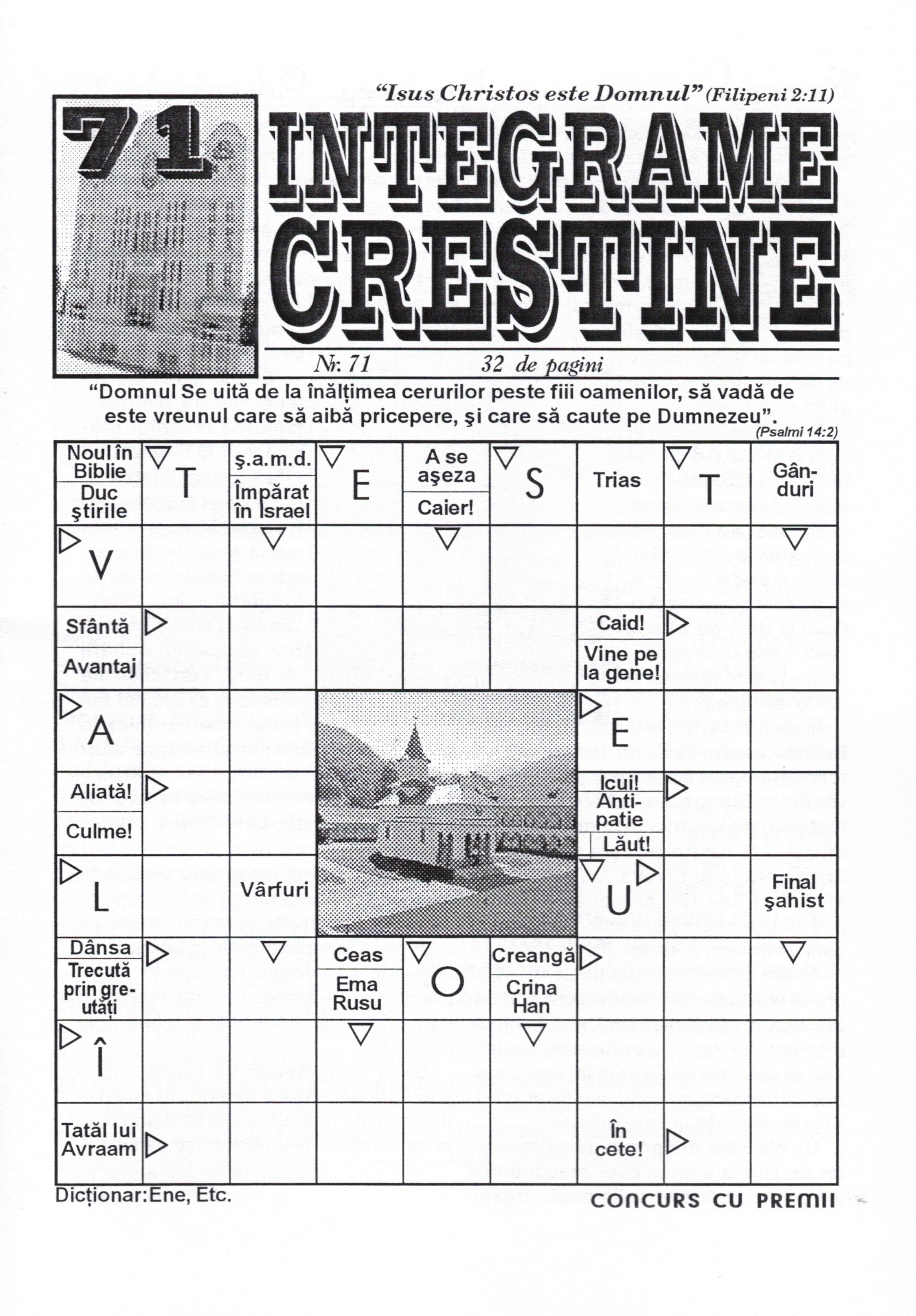 Integrame crestine - nr. 71 Integrame crestine - nr. 71
