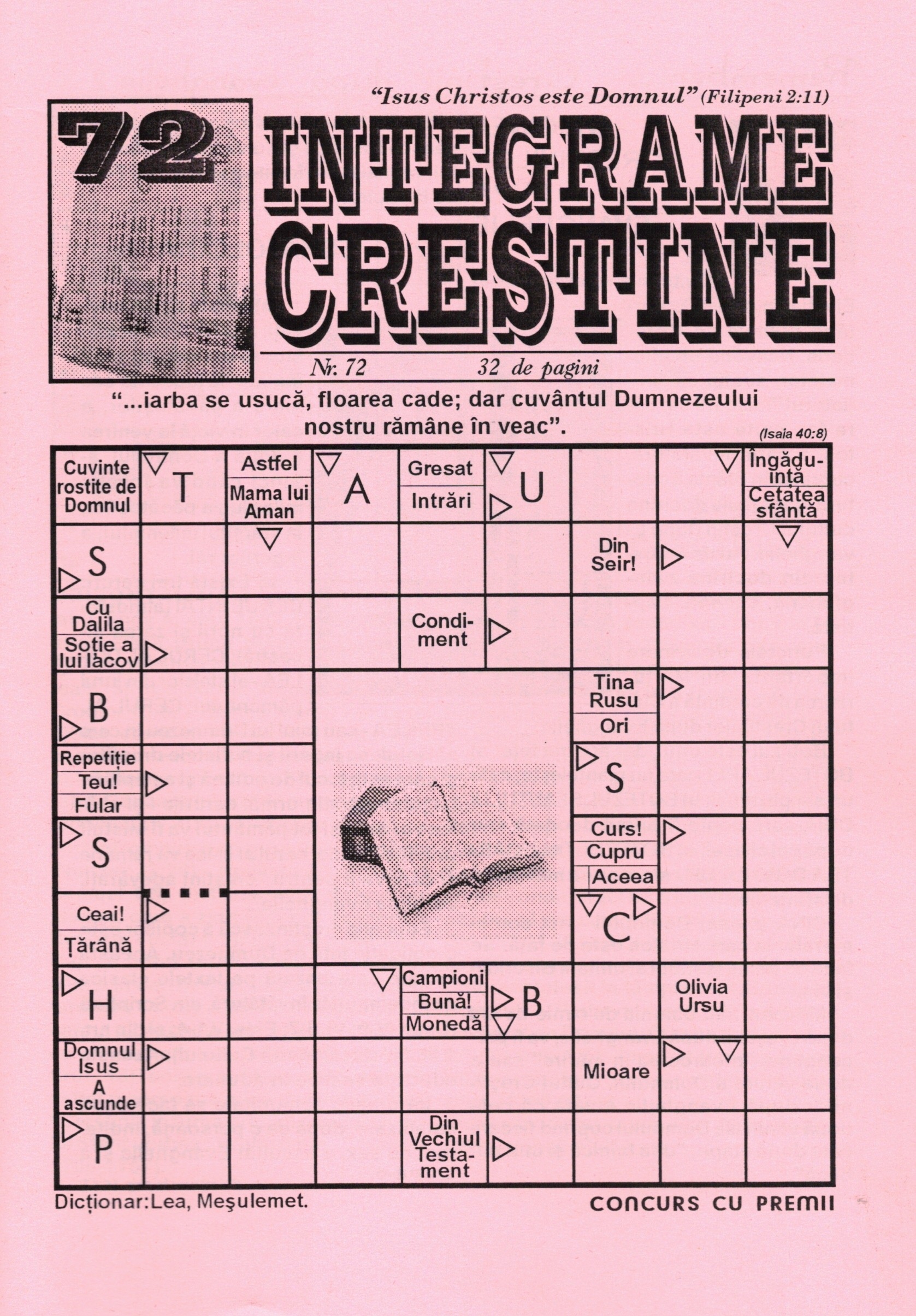 Integrame crestine - nr. 72 Integrame crestine - nr. 72