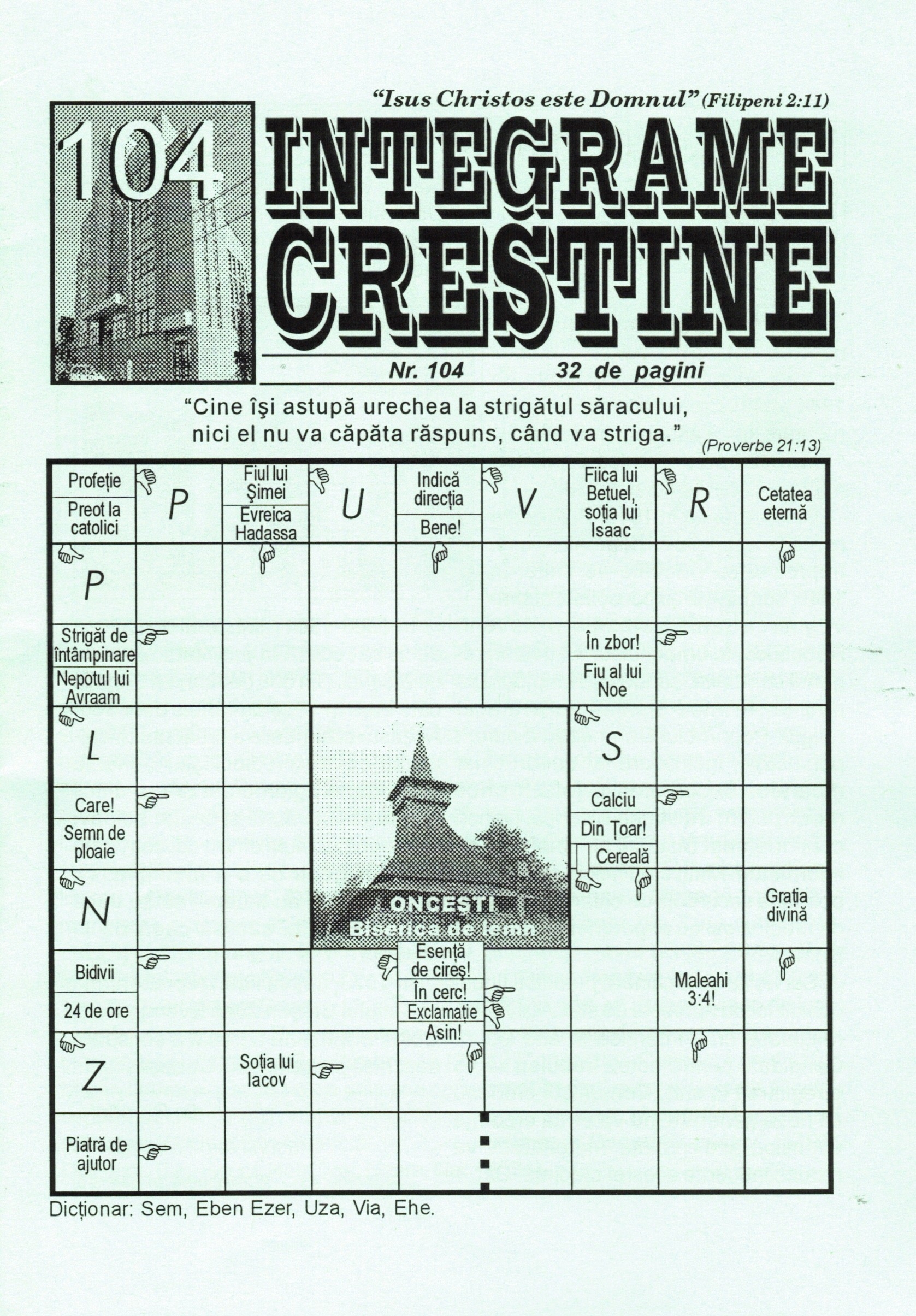 Integrame crestine - nr. 104 Integrame crestine - nr. 104