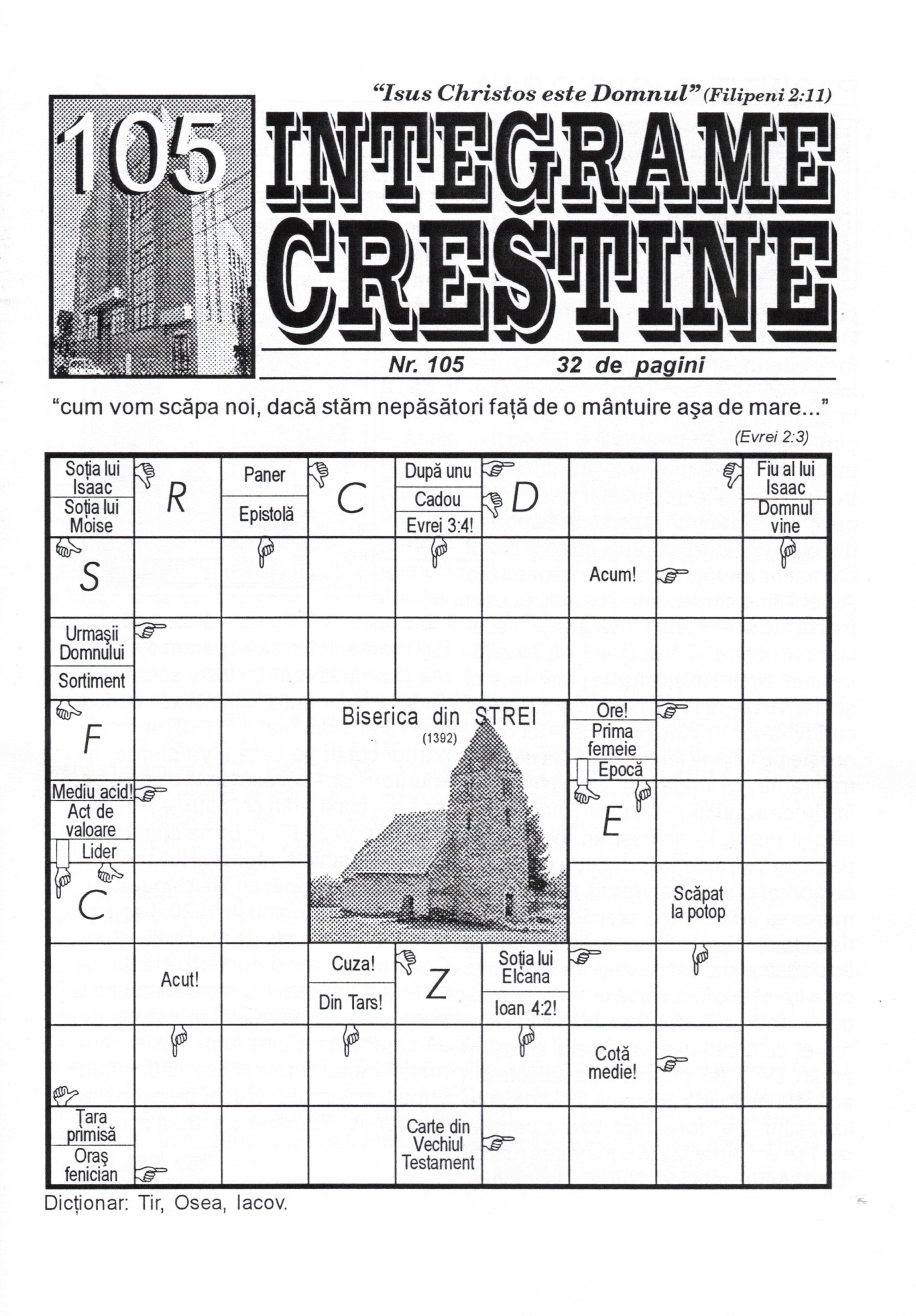 Integrame crestine - nr. 105 Integrame crestine - nr. 105