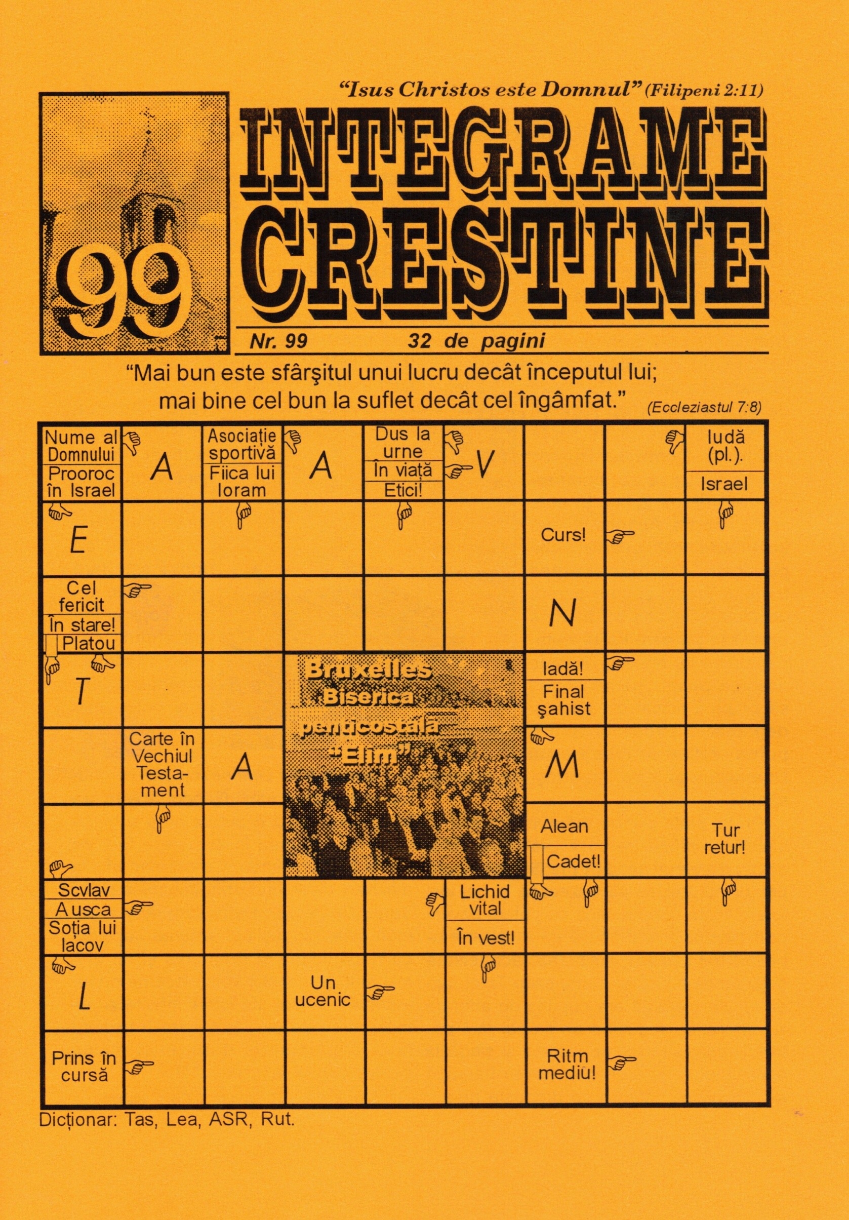 Integrame crestine - nr. 99 Integrame crestine - nr. 99