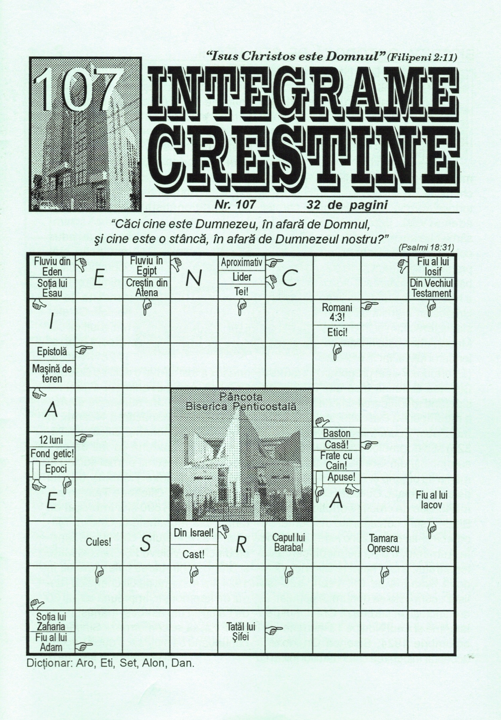 Integrame crestine - nr. 107 Integrame crestine - nr. 107