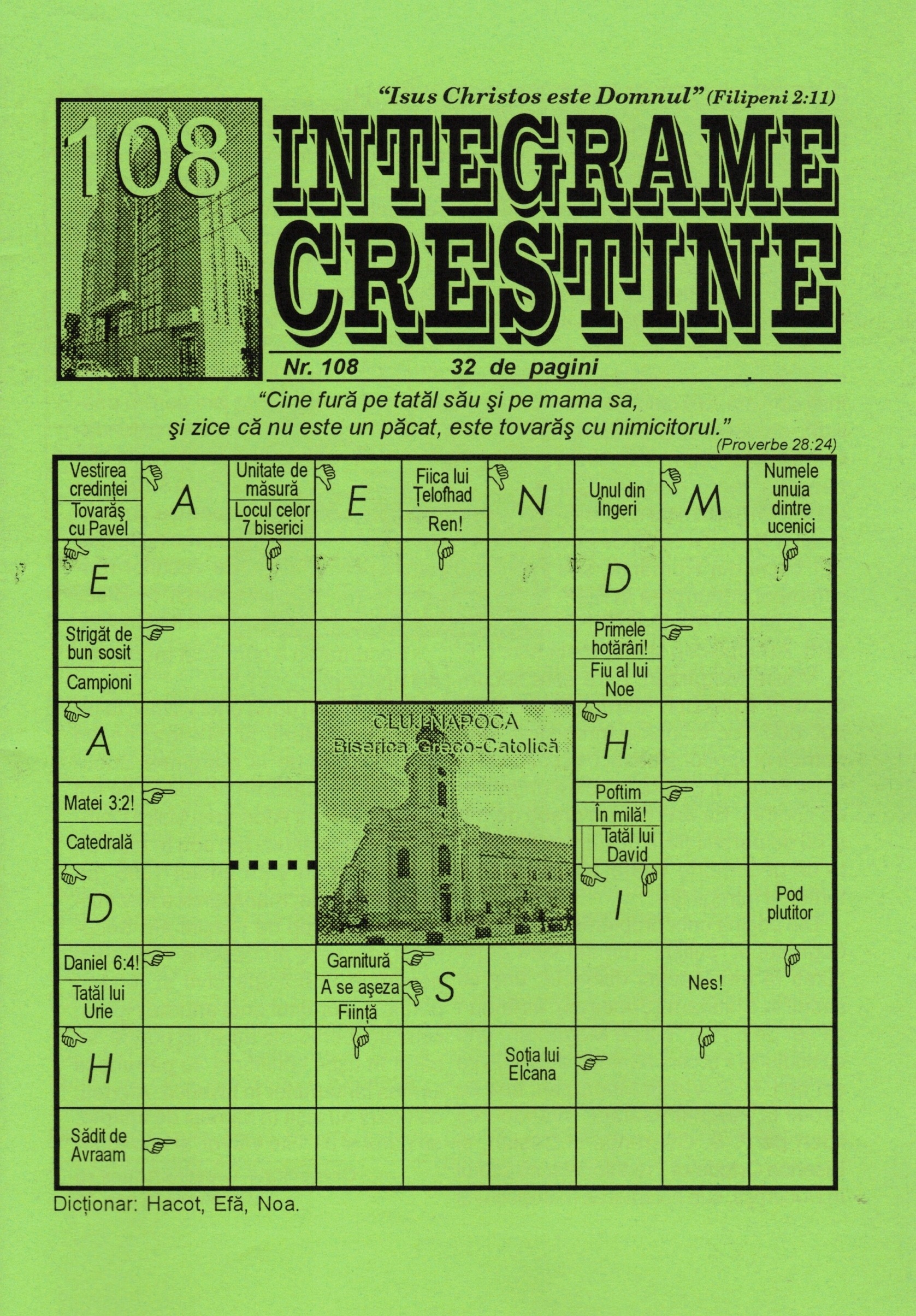 Integrame crestine - nr. 108 Integrame crestine - nr. 108