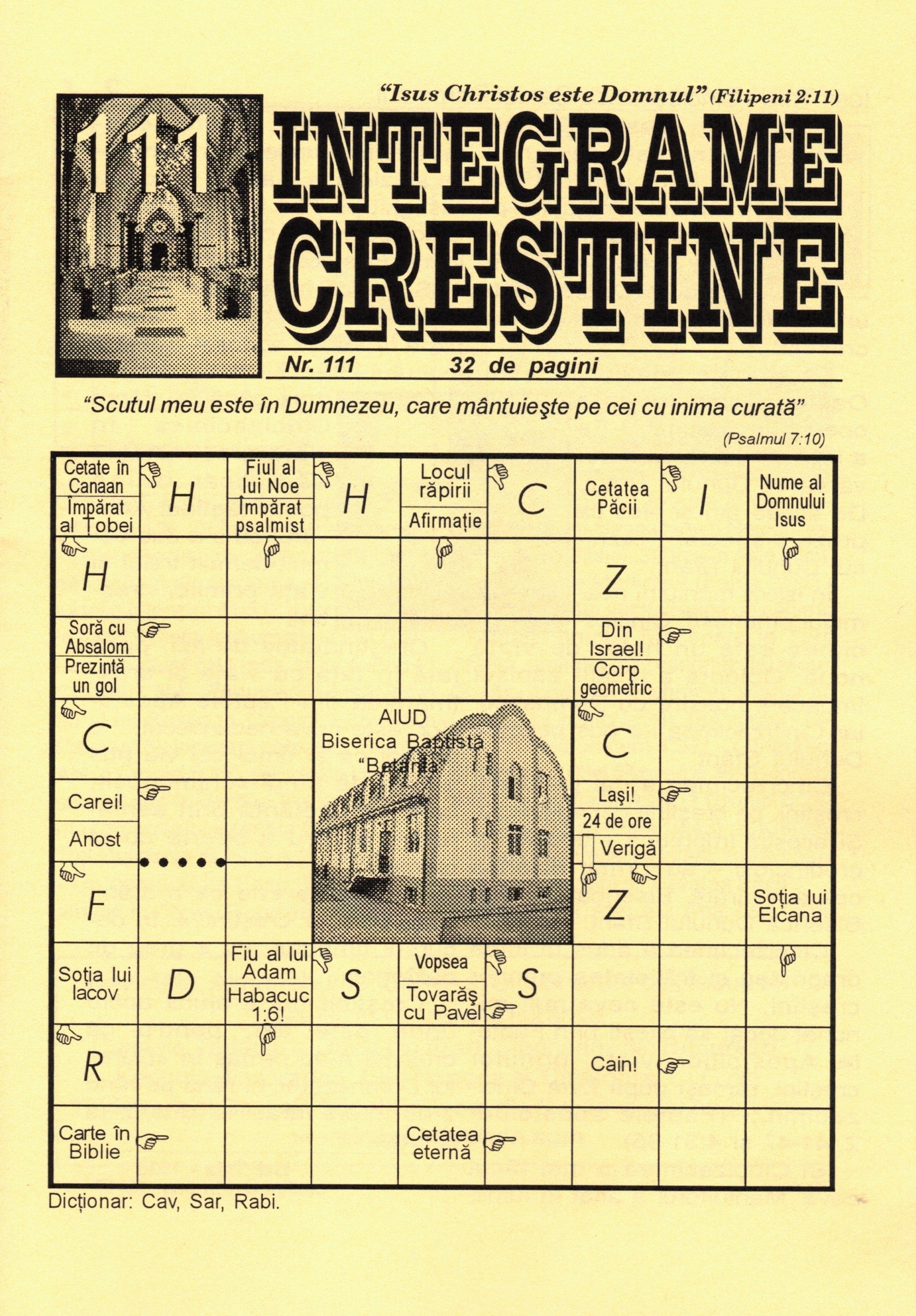Integrame crestine - nr. 111 Integrame crestine - nr. 111