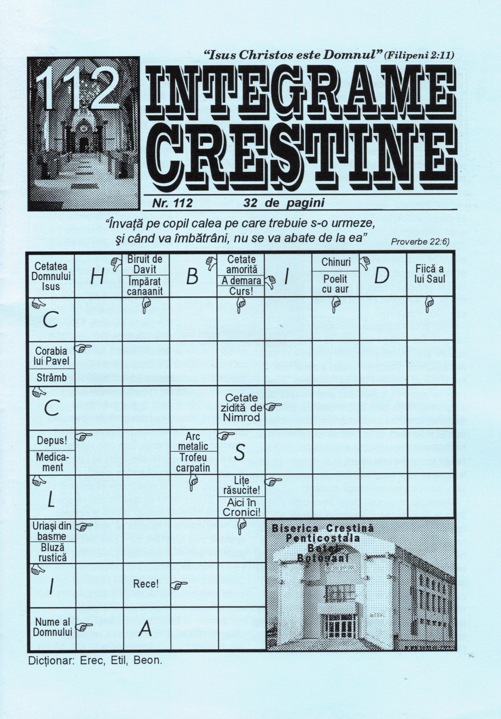 Integrame crestine - nr. 112