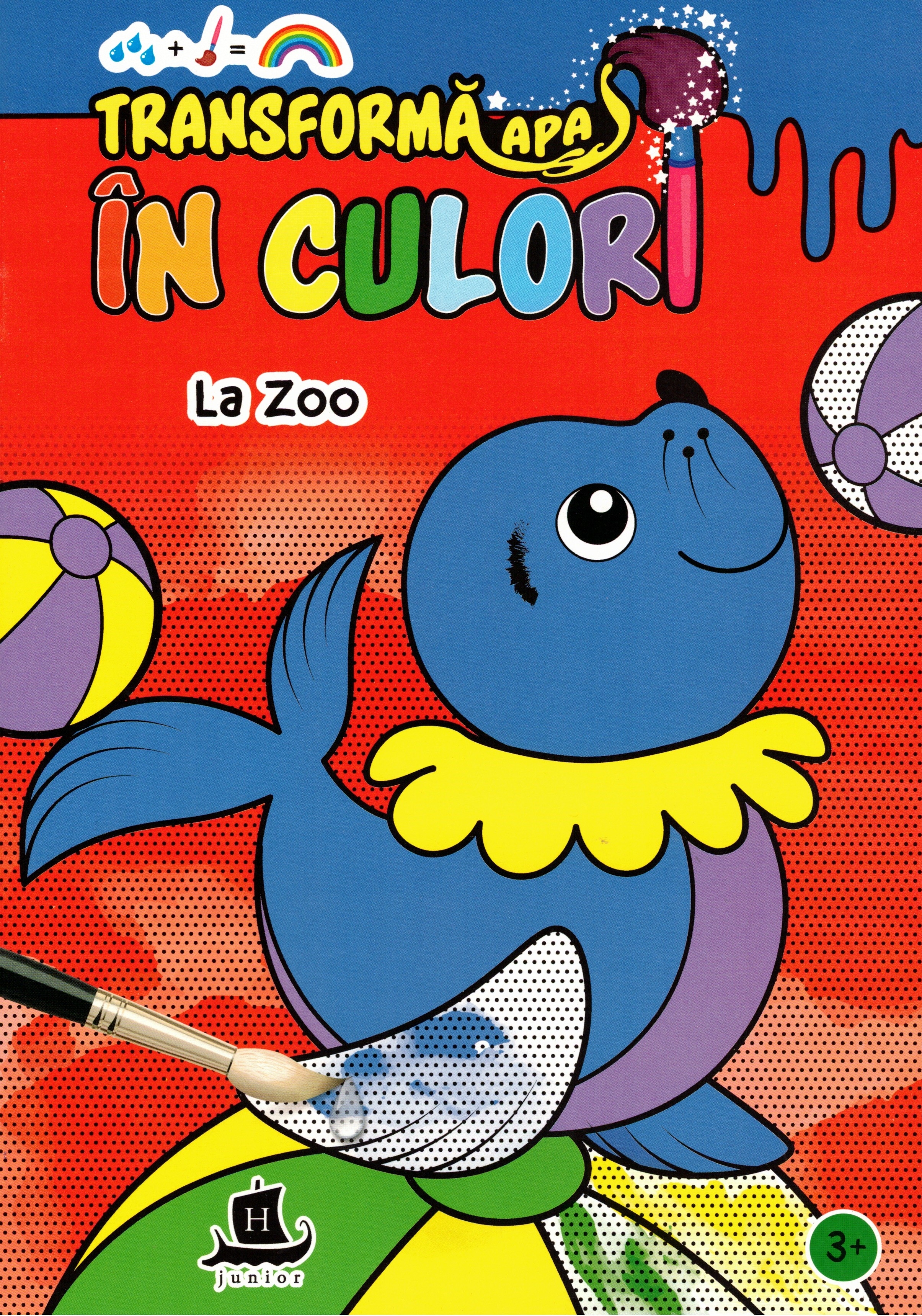 Transformă apa în culori. La zoo