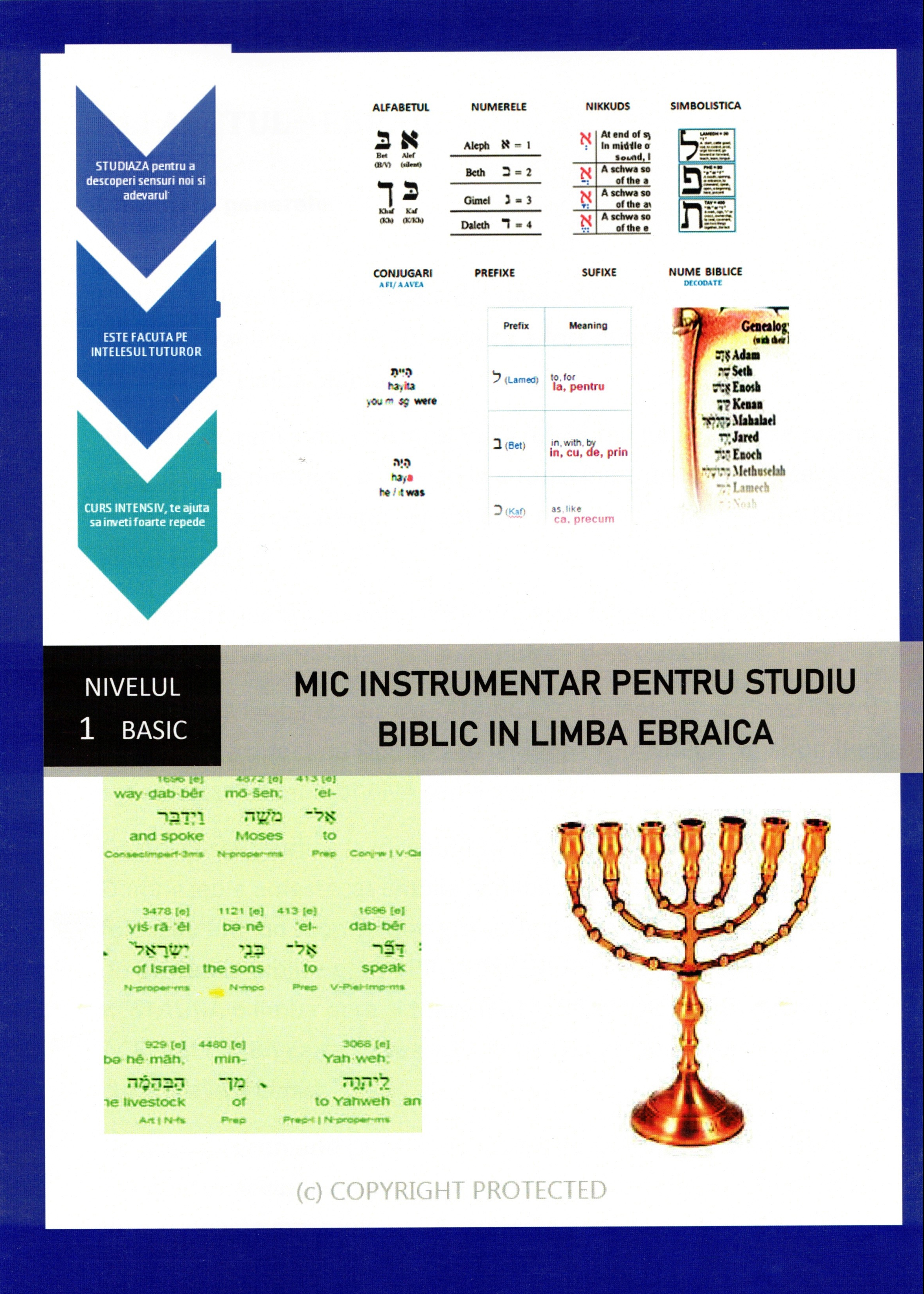 Mic instrumentar pentru studiu biblic în limba ebraică Mic instrumentar pentru studiu biblic în limba ebraică