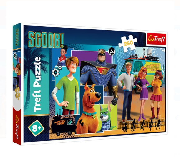 Puzzle Trefl - Scooby Doo, 260 piese - Activitati pentru copii (8+) Puzzle Trefl - Scooby Doo, 260 piese - Activitati pentru copii (8+)