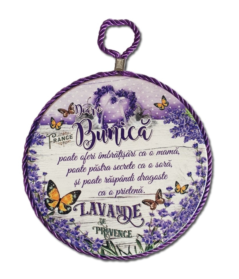 Plachet rotund decorat - Bunica Plachet rotund decorat - Bunica