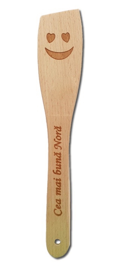 Spatula lemn personalizata - Cea mai buna Nora Spatula lemn personalizata - Cea mai buna Nora