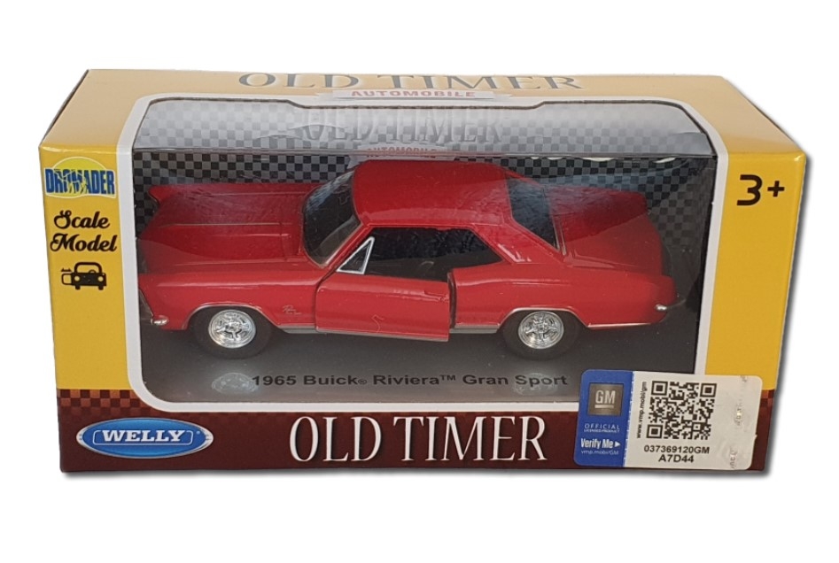 Masinuta Buick Riviera Gran Sport 1965 rosie Masinuta Buick Riviera Gran Sport 1965 rosie
