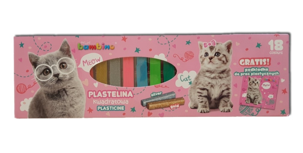 Plastelina 18 culori Plastelina 18 culori