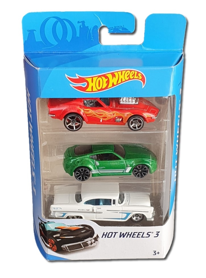 Set 3 Masini, Hot Wheels 3, Model 2 - Jucarii pentru copii Set 3 Masini, Hot Wheels 3, Model 2 - Jucarii pentru copii