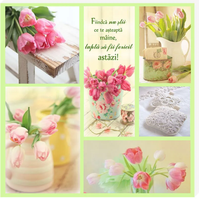 Tablou colaj vintage - Fiindca nu stii ce te asteapta (30x30 cm) Tablou colaj vintage - Fiindca nu stii ce te asteapta (30x30 cm)