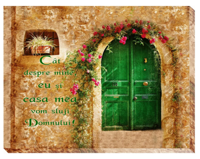 Tablou canvas (25x30cm) - Cât despre mine Tablou canvas (25x30cm) - Cât despre mine