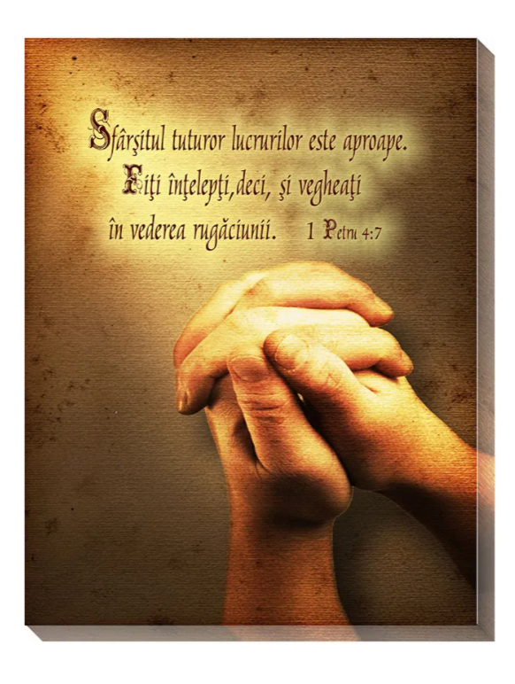 Tablou canvas (25x30cm) - Sfârșitul tuturor lucrurilor Tablou canvas (25x30cm) - Sfârșitul tuturor lucrurilor