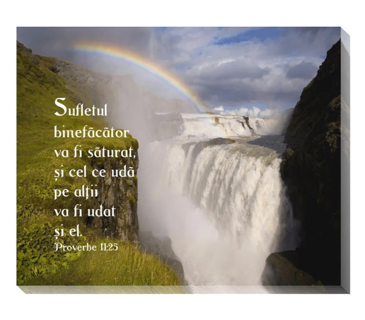 Tablou canvas (25x30cm) - Sufletul binefăcător Tablou canvas (25x30cm) - Sufletul binefăcător