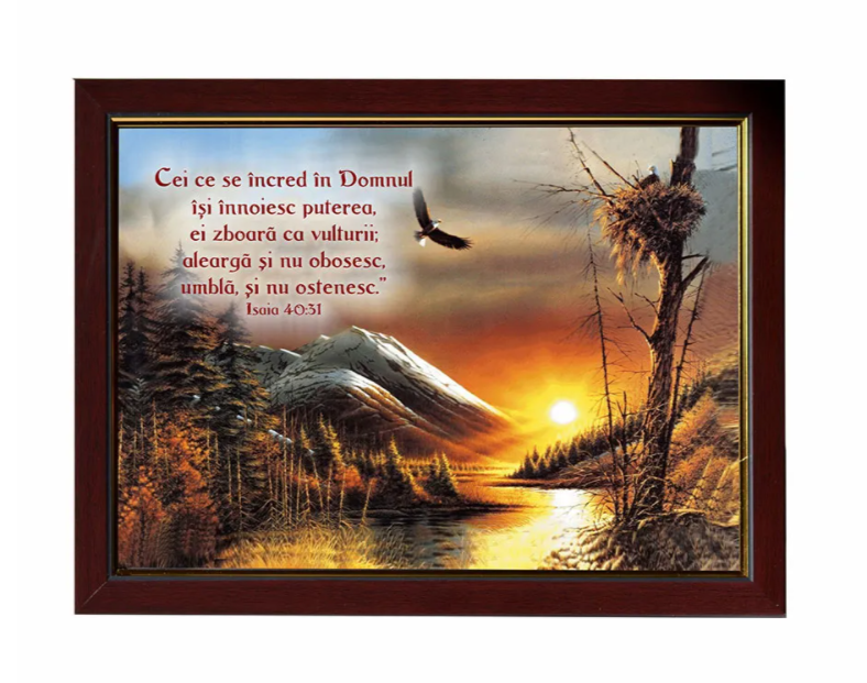 Tablou A4 - Cei ce se încred în Domnul