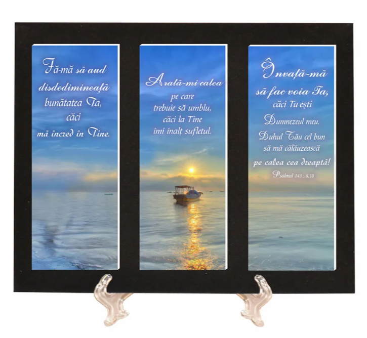 Placheta catifea - Fă-mă să aud bunătatea Ta