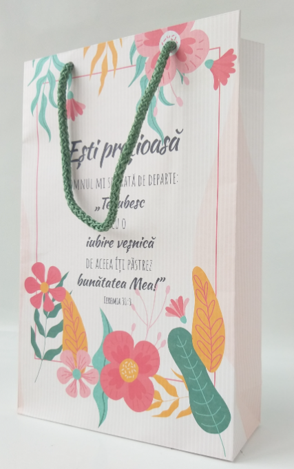 Punga medie - Esti prețioasă Punga medie - Esti prețioasă