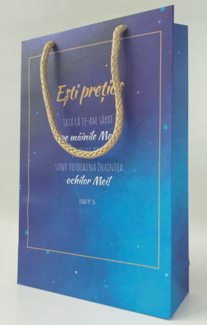 Punga medie - Ești prețios Punga medie - Ești prețios