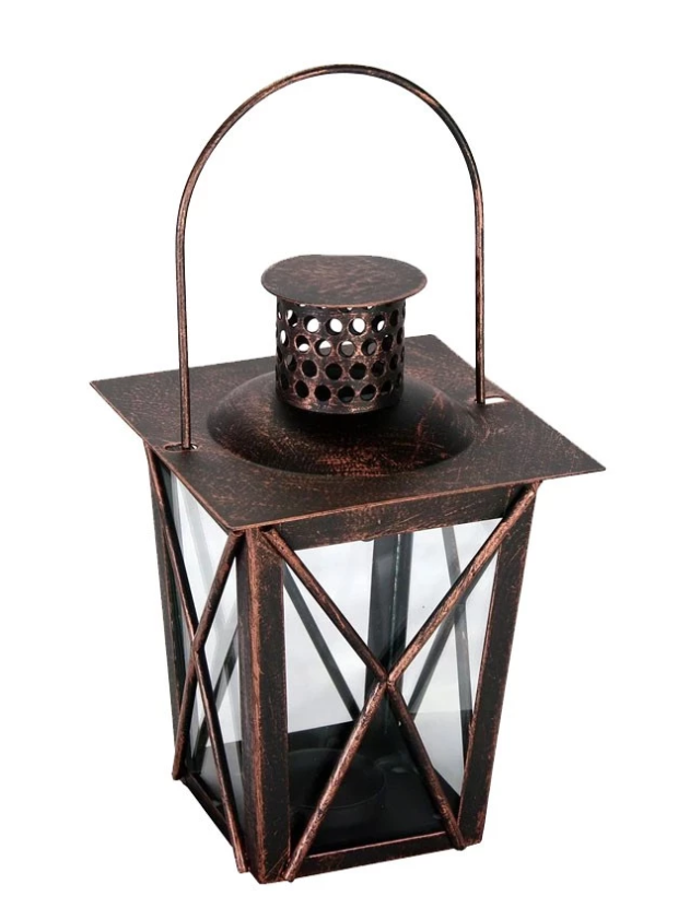 Felinar metalic, 12 x 20 cm Felinar metalic, 12 x 20 cm